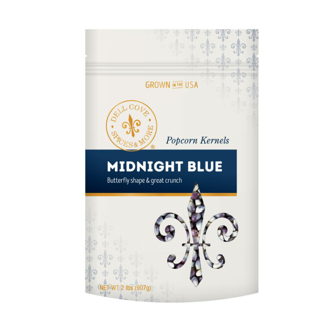 Midnight Blue Popcorn Kernels - 2 Pound Bag