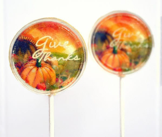Give Thanks Lollipops, Thanksgiving and Fall Candy
