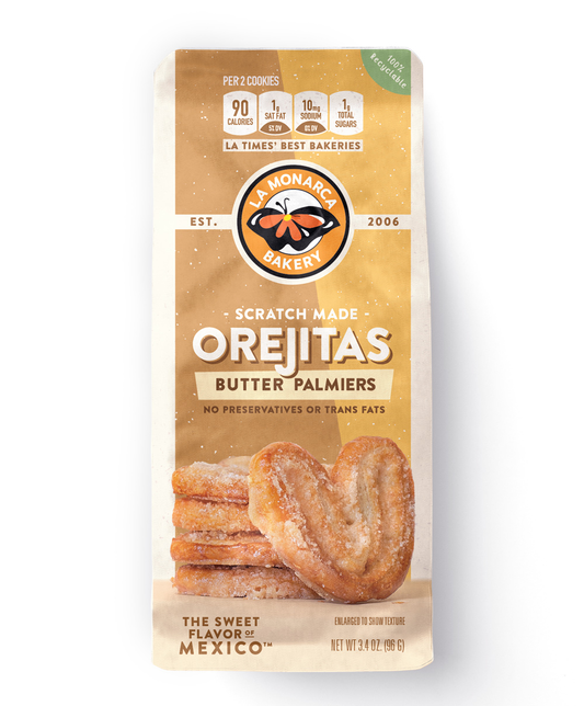 Orejitas  Cookies (Mini Palmiers) 3.4 oz