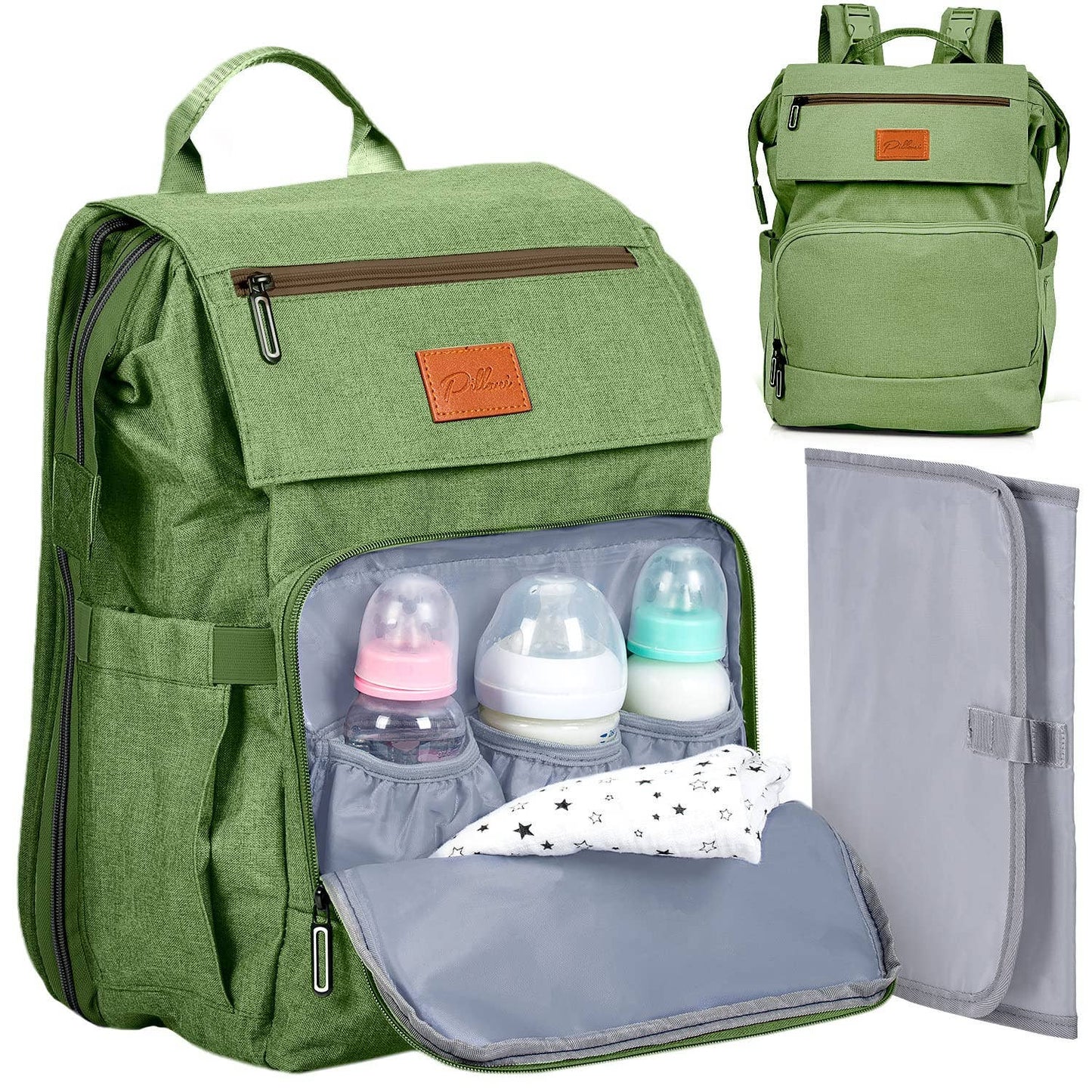Pillani Baby Diaper Bag Backpack, Newborn Essentials