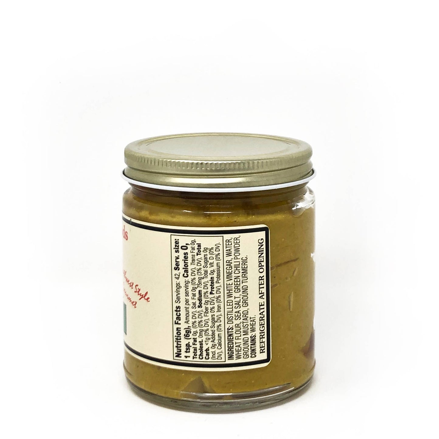New Mexico Green Chile Mustard