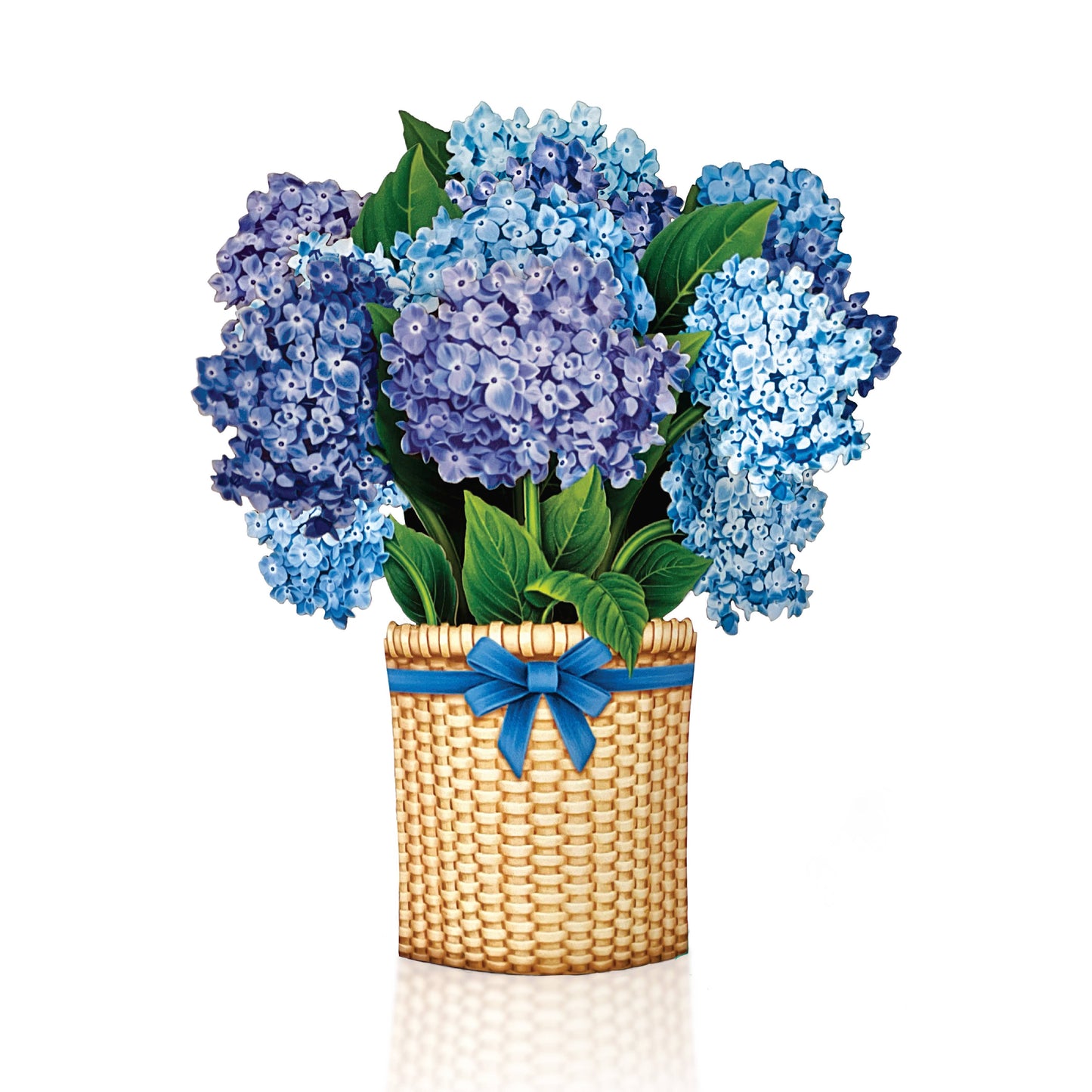 Mini Nantucket Hydrangeas Pop-up Greeting Cards