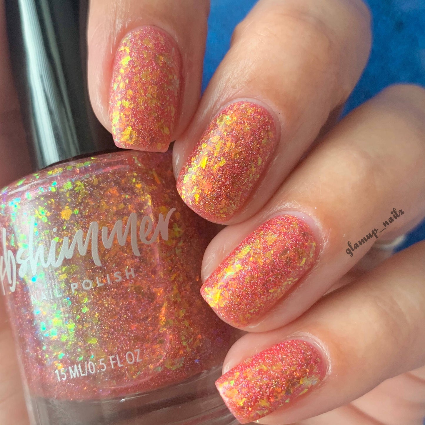 Anything Is Popsicle Flakie Nail Polish