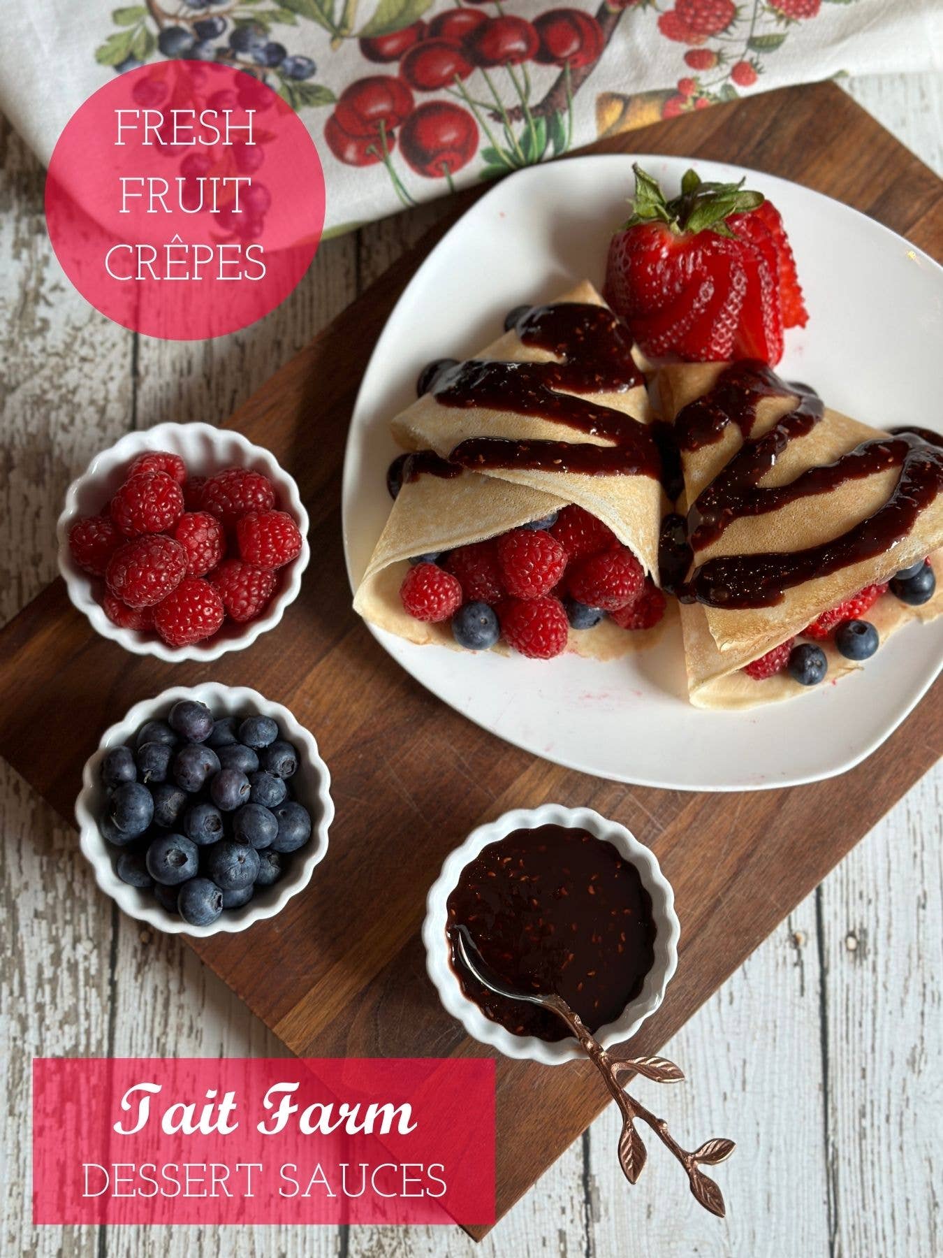 Raspberry Dark Chocolate Sauce