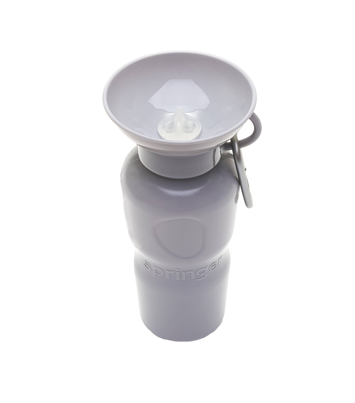 Springer Classic Dog Travel Water Bottle Bowl, 22oz