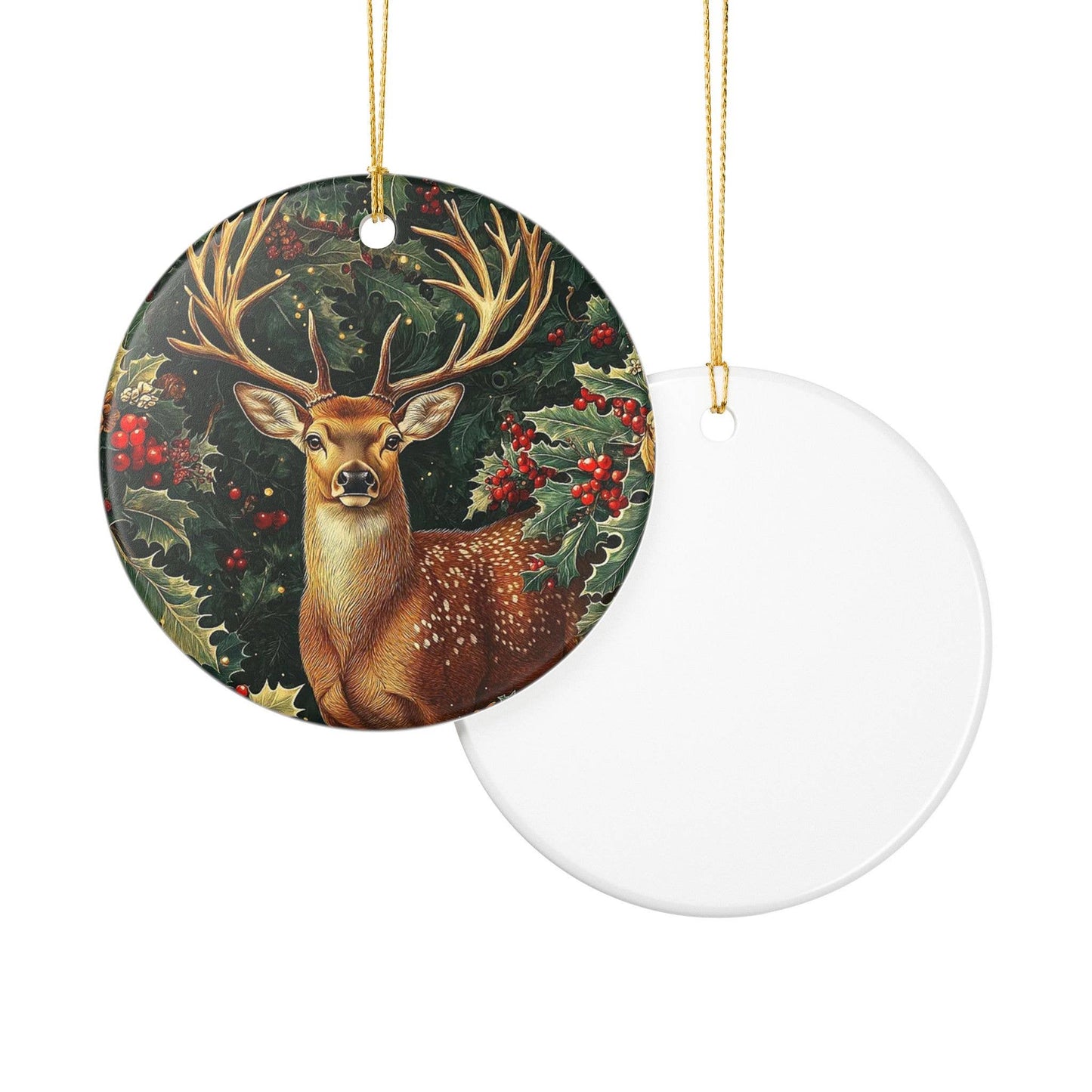 The Buck William Morris Christmas Ornament