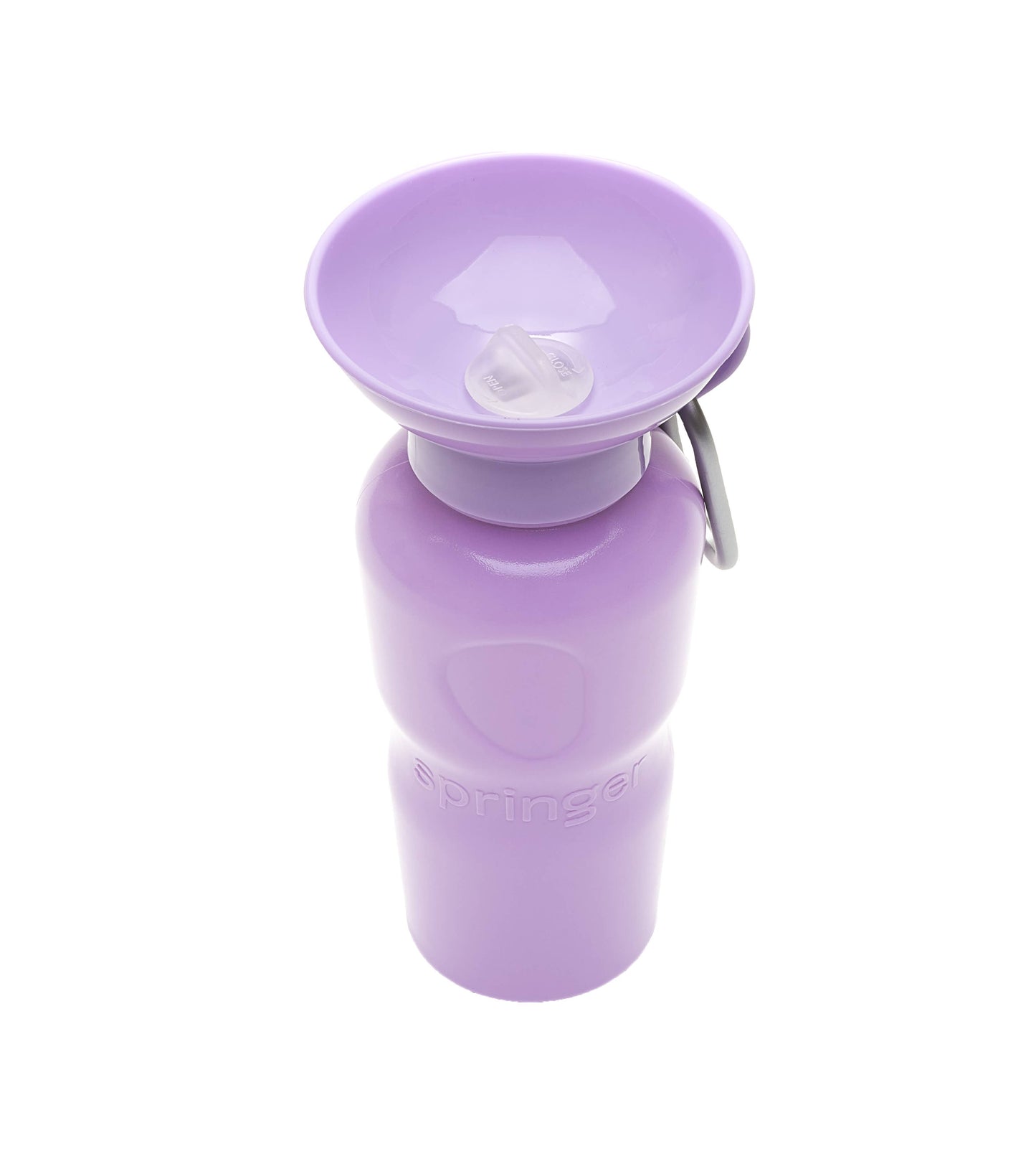 Springer Classic Dog Travel Water Bottle Bowl, 22oz