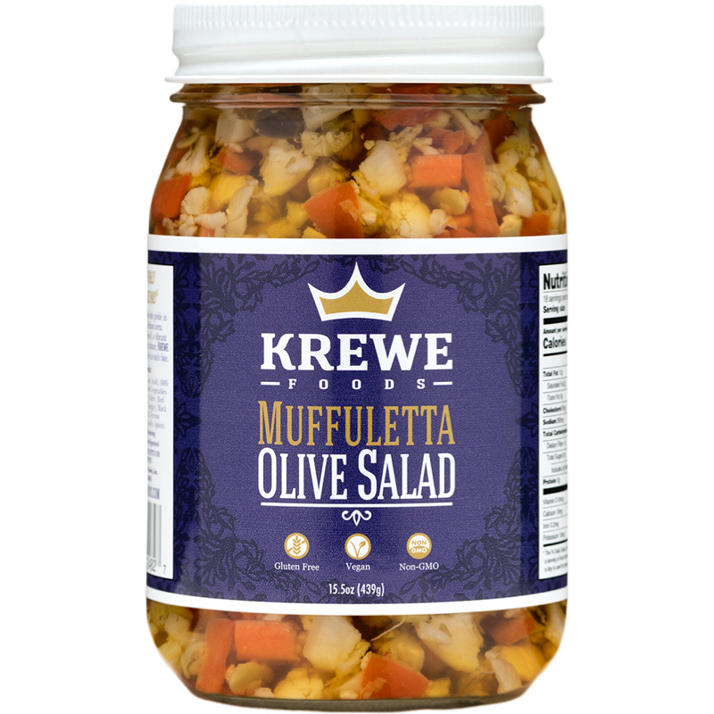 Muffuletta Olive Salad with 100% Olive Oil