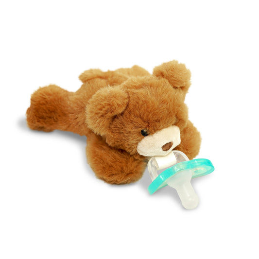 RaZbuddy Bobby Bear Paci/Teether Holder