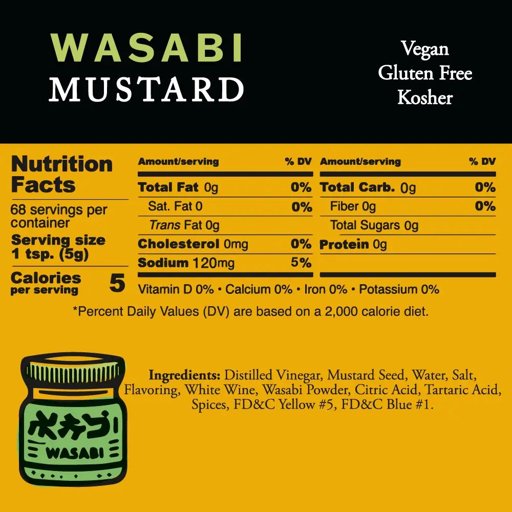 Pilsudski Wasabi Mustard