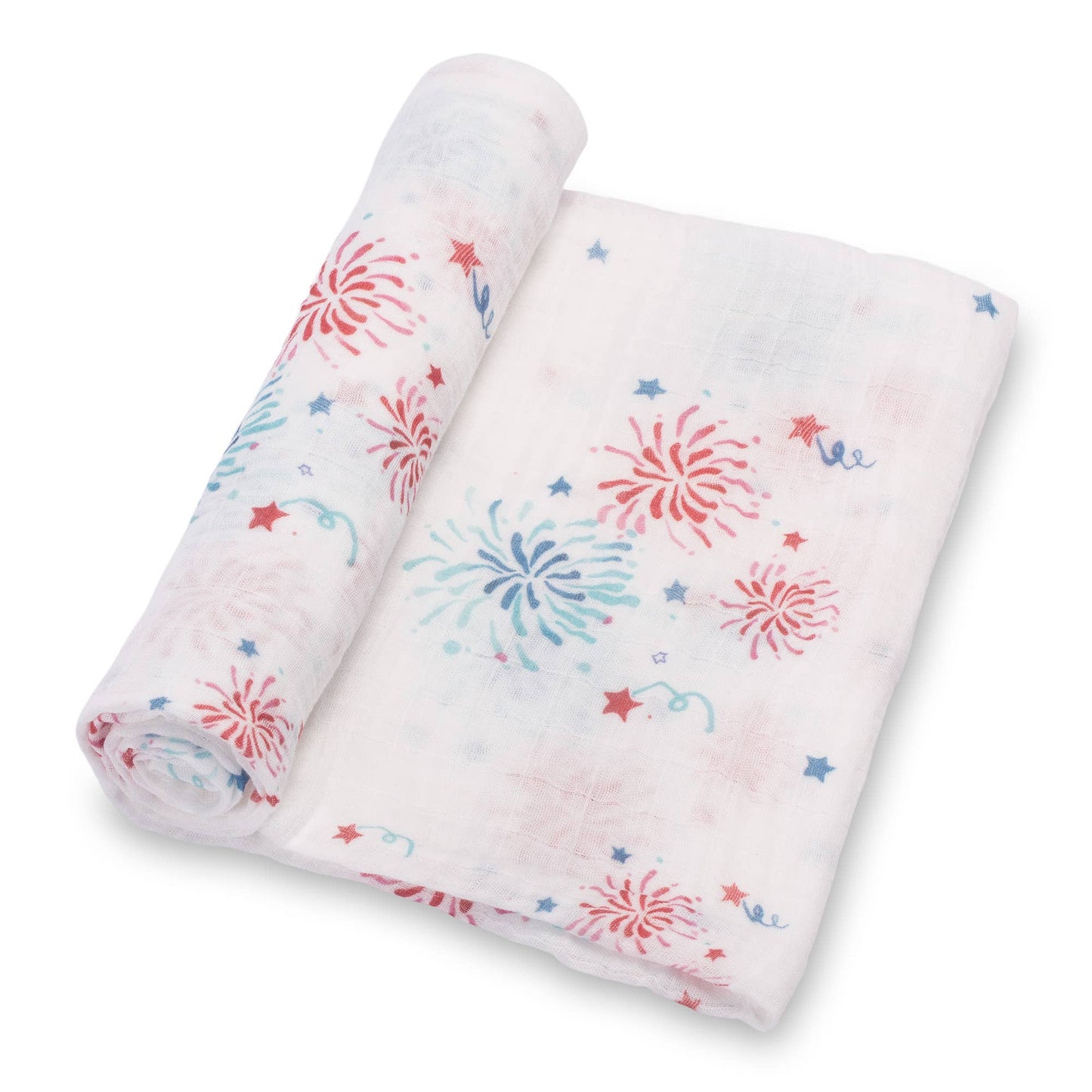 Baby Muslin Swaddle Blanket 47x47 You're a Firework