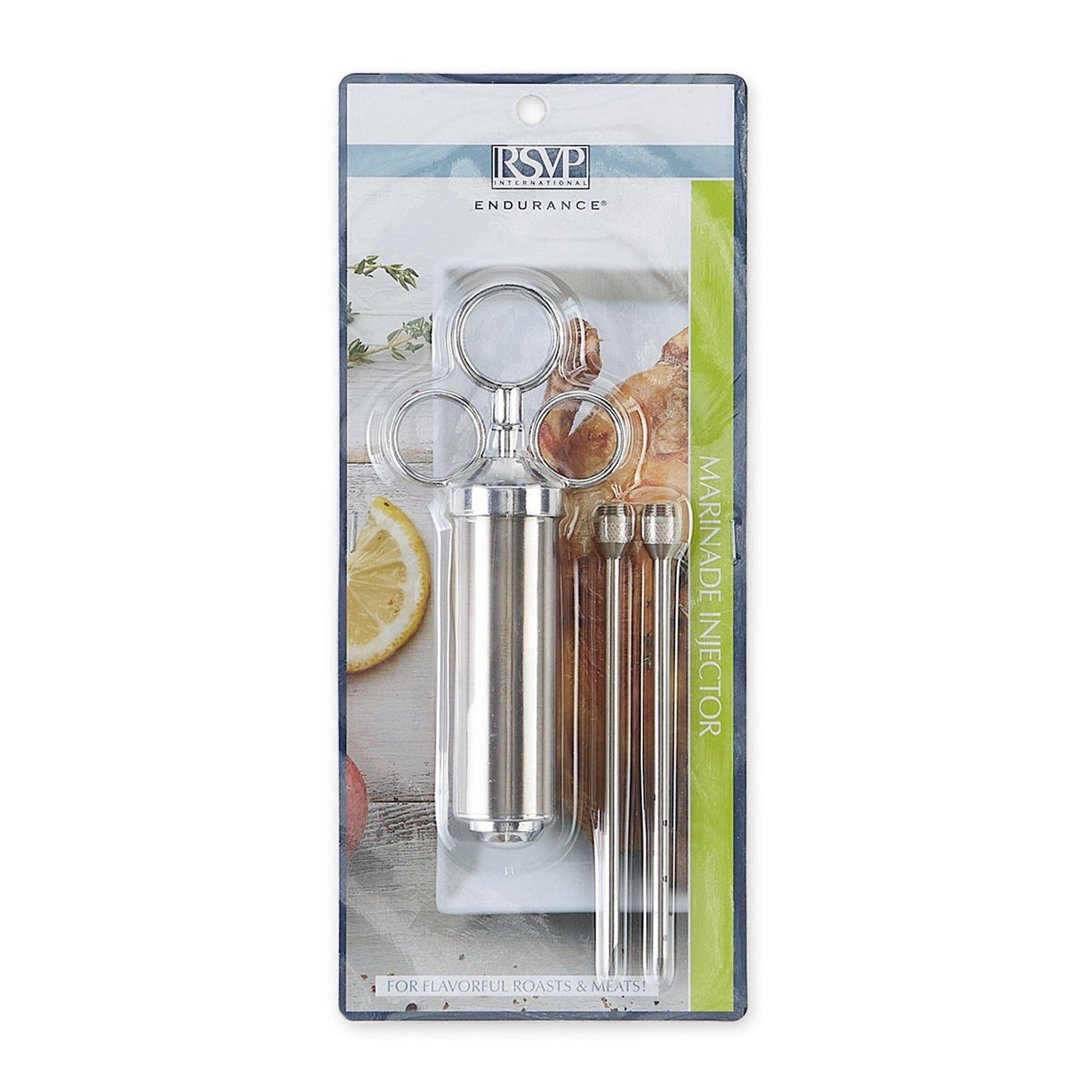 Endurance Stainless Steel Marinade Injector with 2 Tips