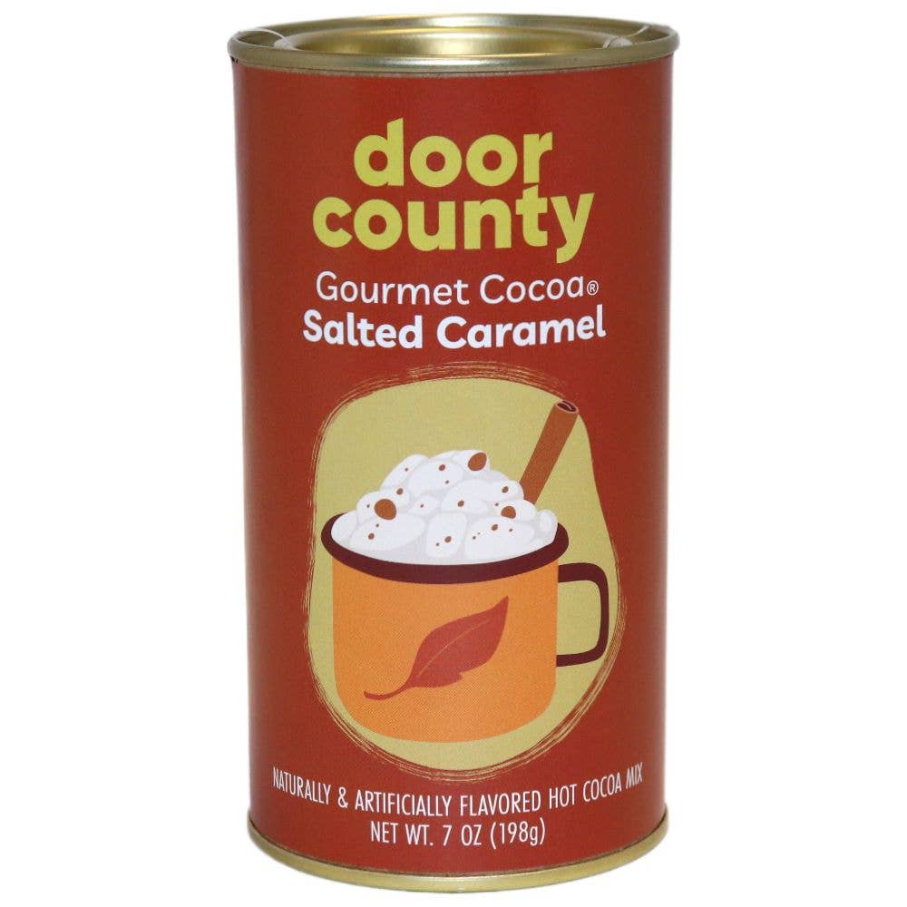 Door County Salted Caramel Truffle Gourmet Hot Cocoa 7oz Tin