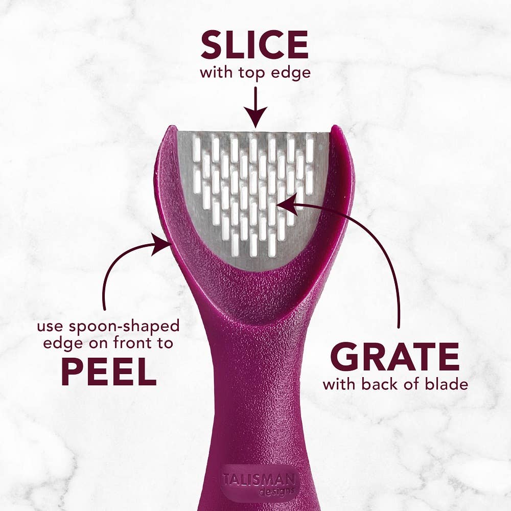 3-in-1 Ginger Peeler and Grater