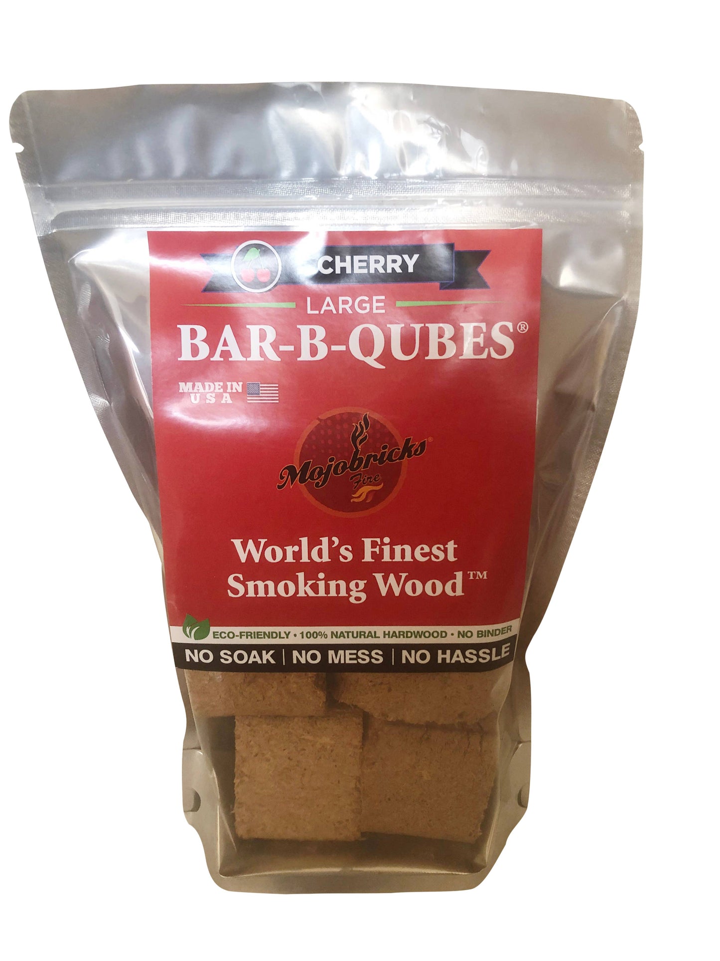 Smoking Wood BBQ Large Cherry Bar-B-Qubes®