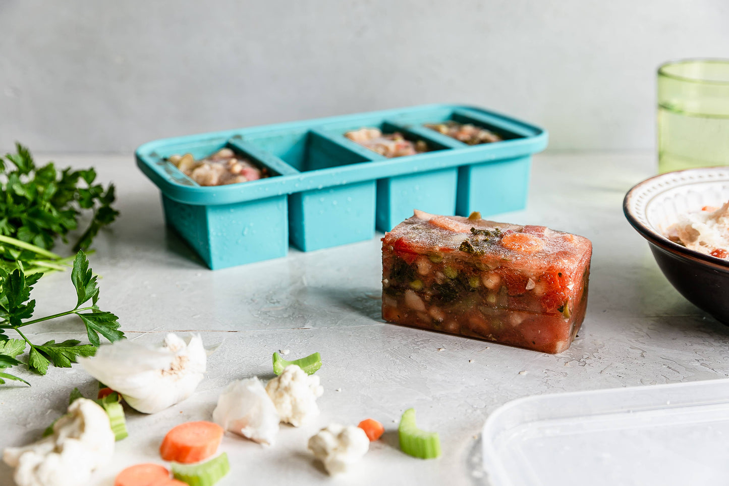 Souper Cubes 1-Cup Silicone Freezing Tray
