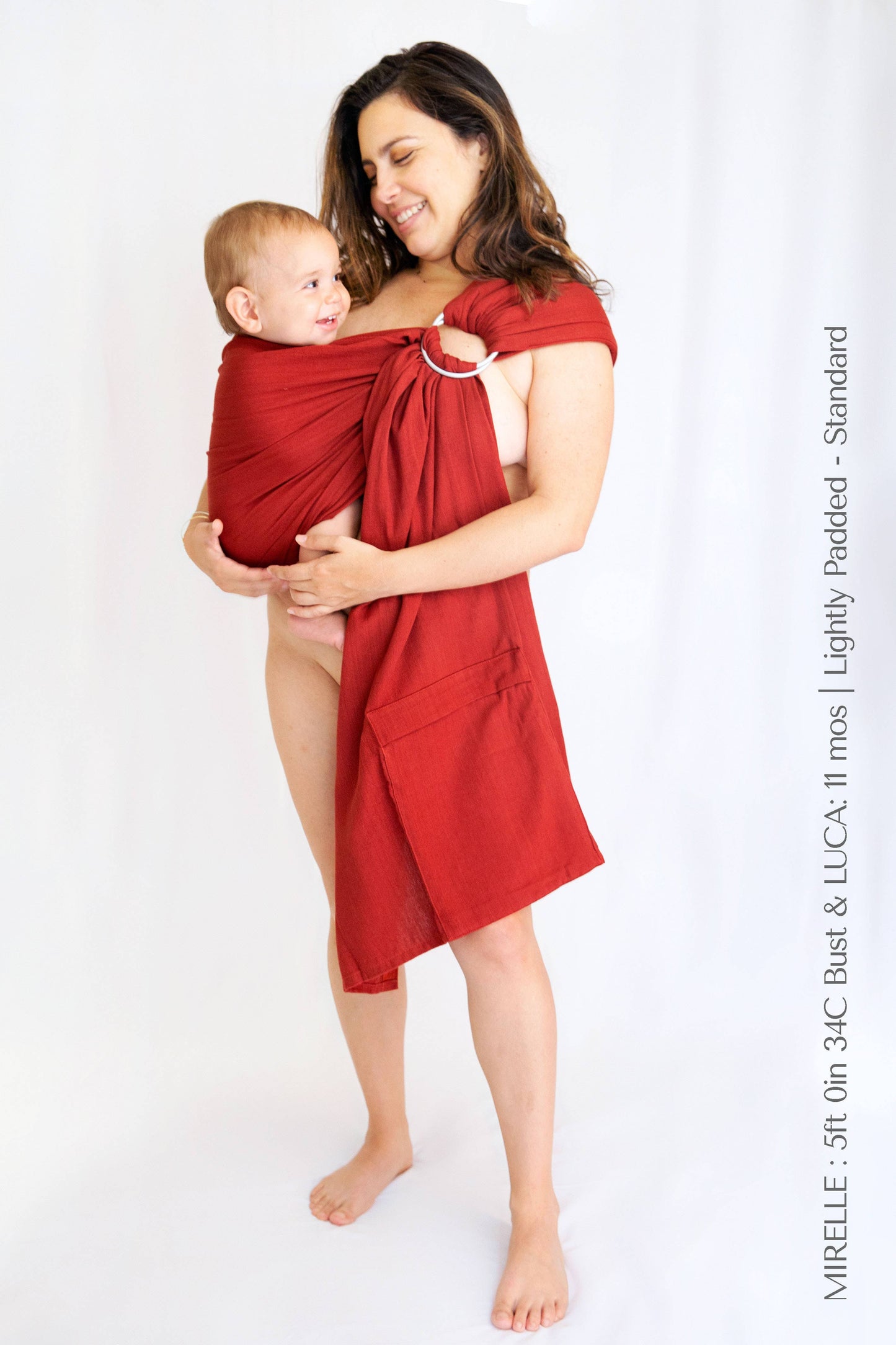 Currant Lightly Padded Ring Sling