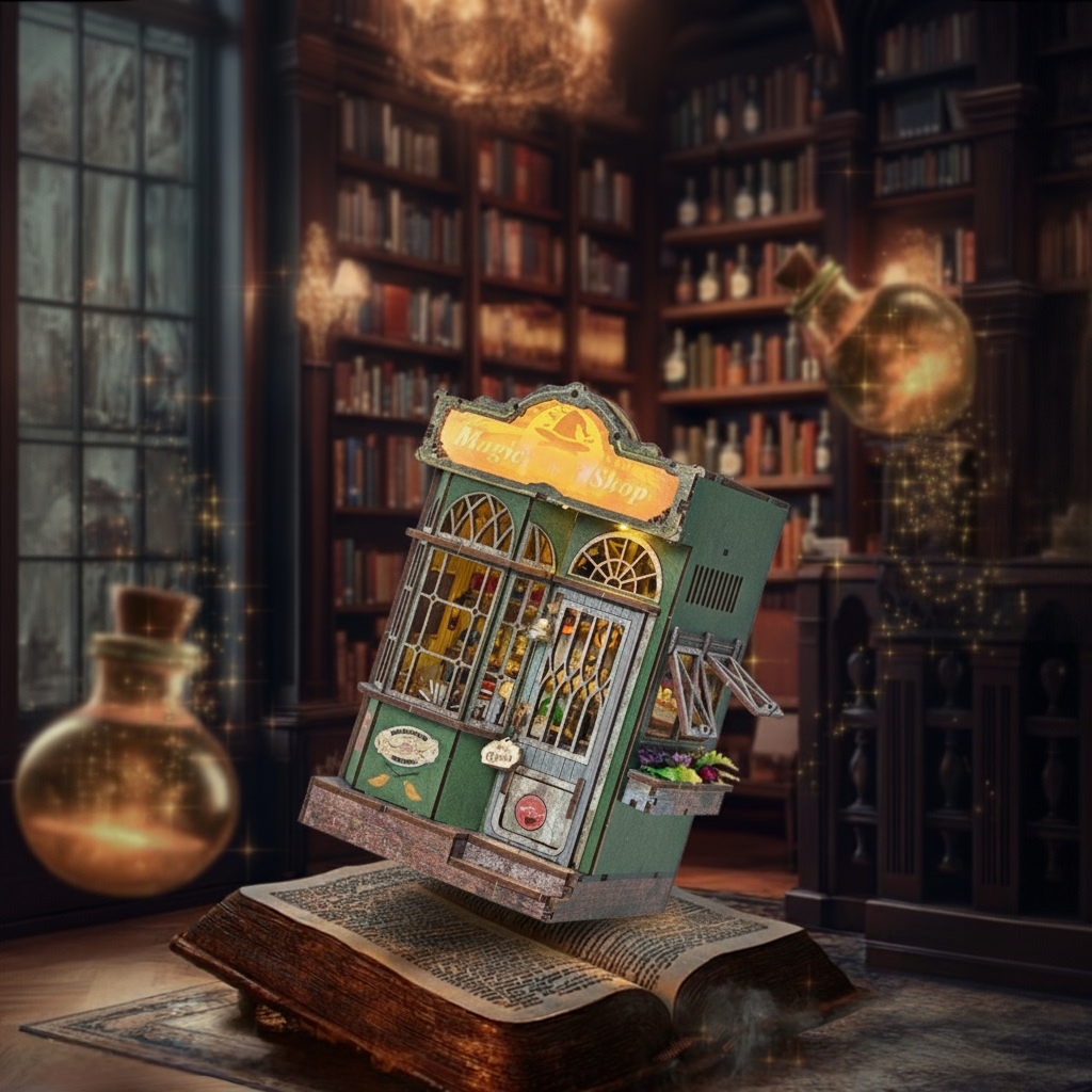 DIY Book Nook Kit: Magic Shop
