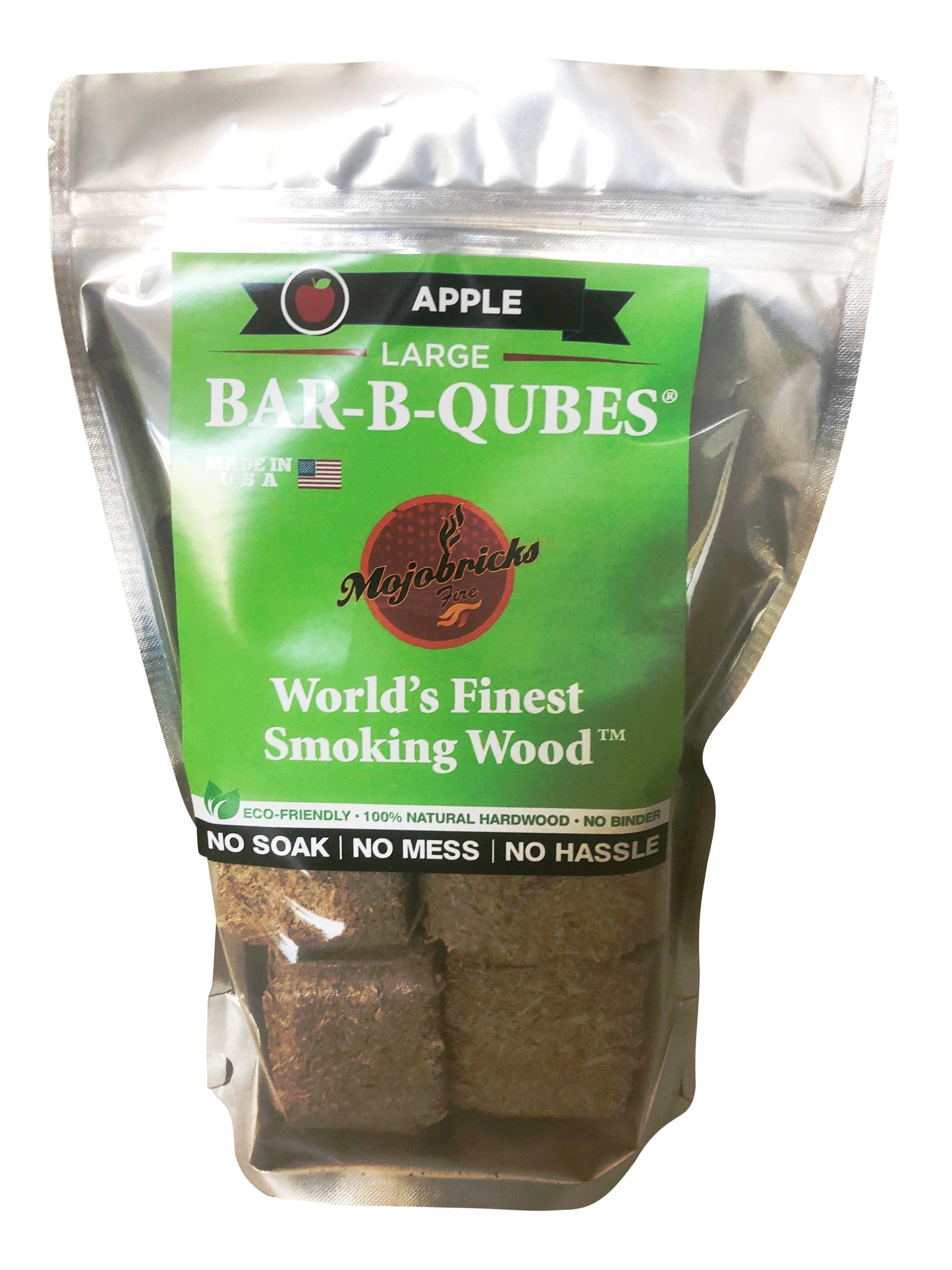 Smoking wood -Large Apple Barbqubes®