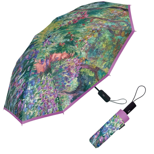 Travel Umbrella - Monet Garden at Giverny