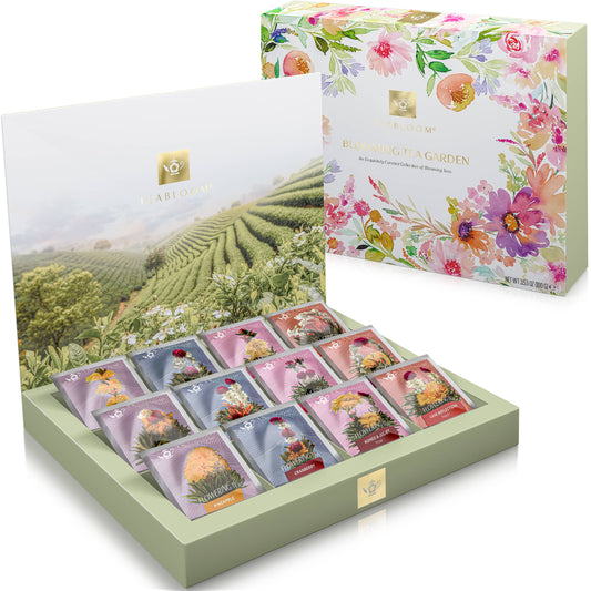 Teabloom Flowering Tea Chest - Blooming Tea Garden