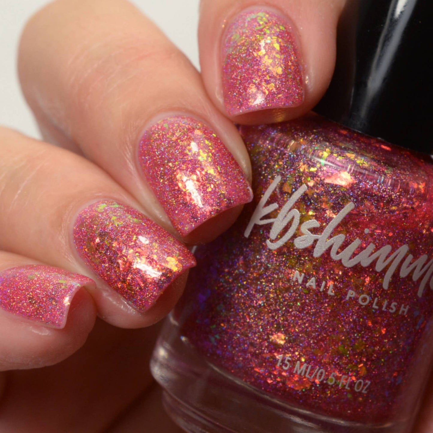 Anything Is Popsicle Flakie Nail Polish