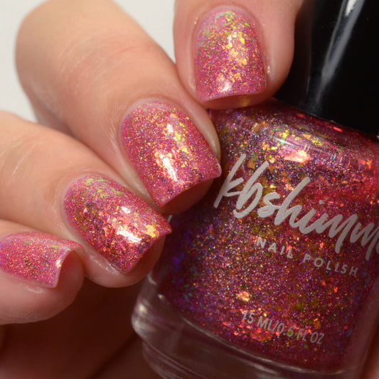 Anything Is Popsicle Flakie Nail Polish