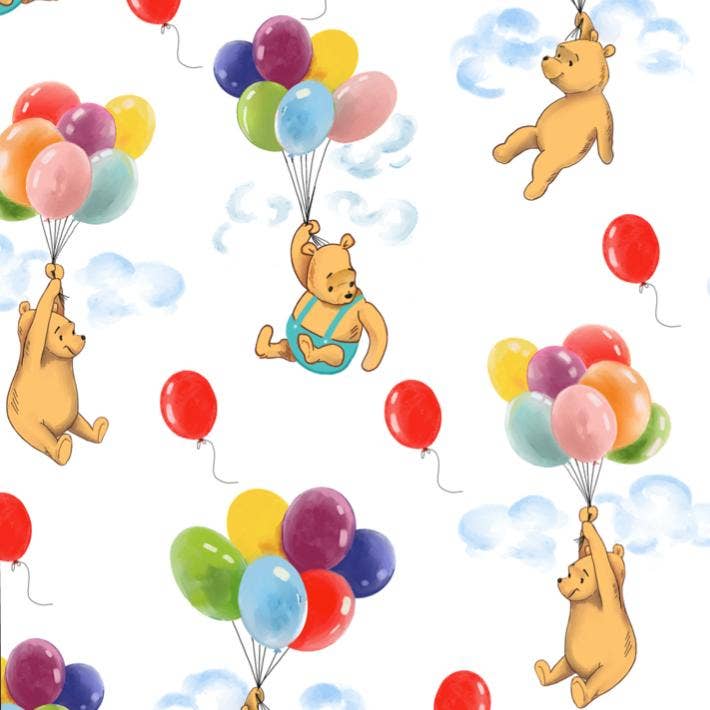 Baby Muslin Swaddle Blanket 47x47 Up, Up & Bear!