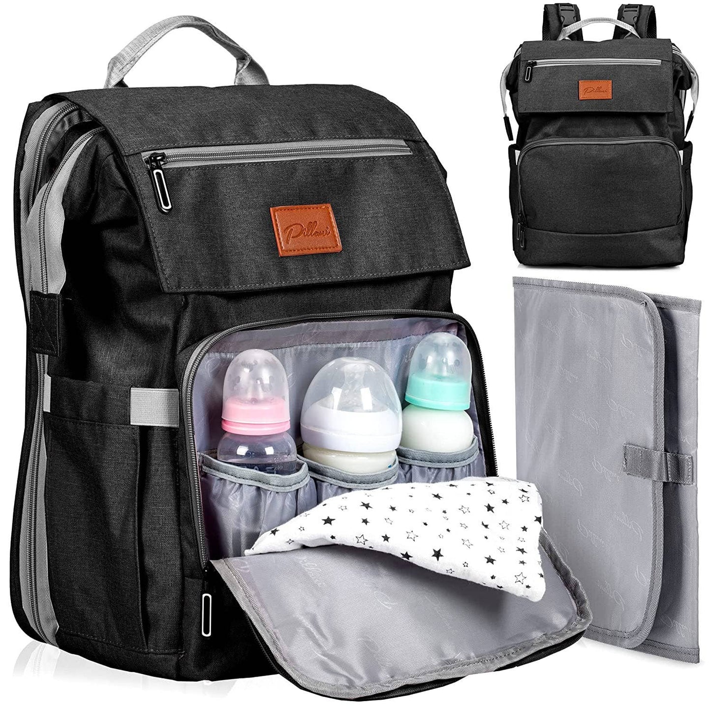 Pillani Baby Diaper Bag Backpack, Newborn Essentials
