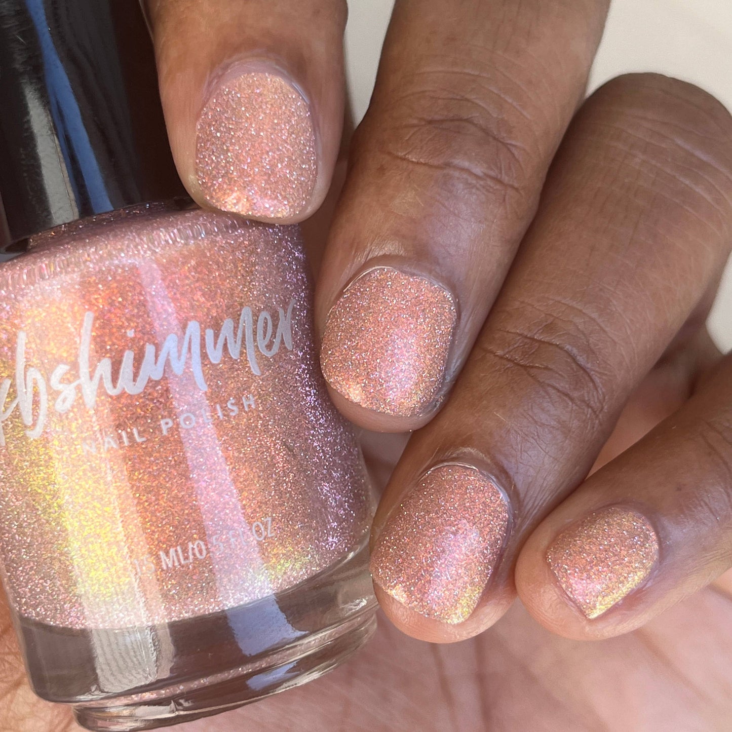 Shell We? Reflective Nail Polish
