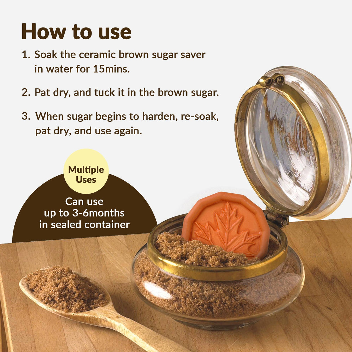 Brown Sugar Saver - Clematis Flower