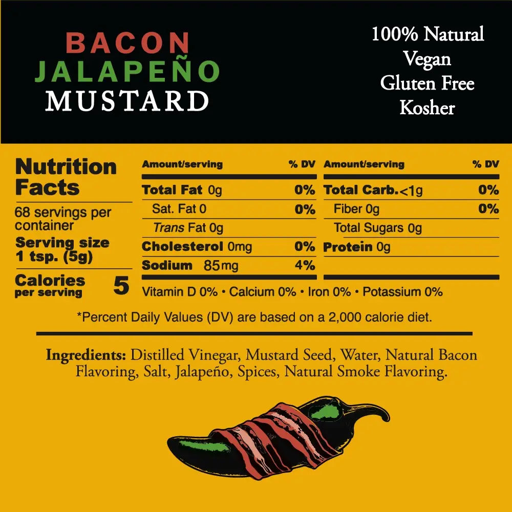 Pilsudski Bacon Jalapeno Mustard