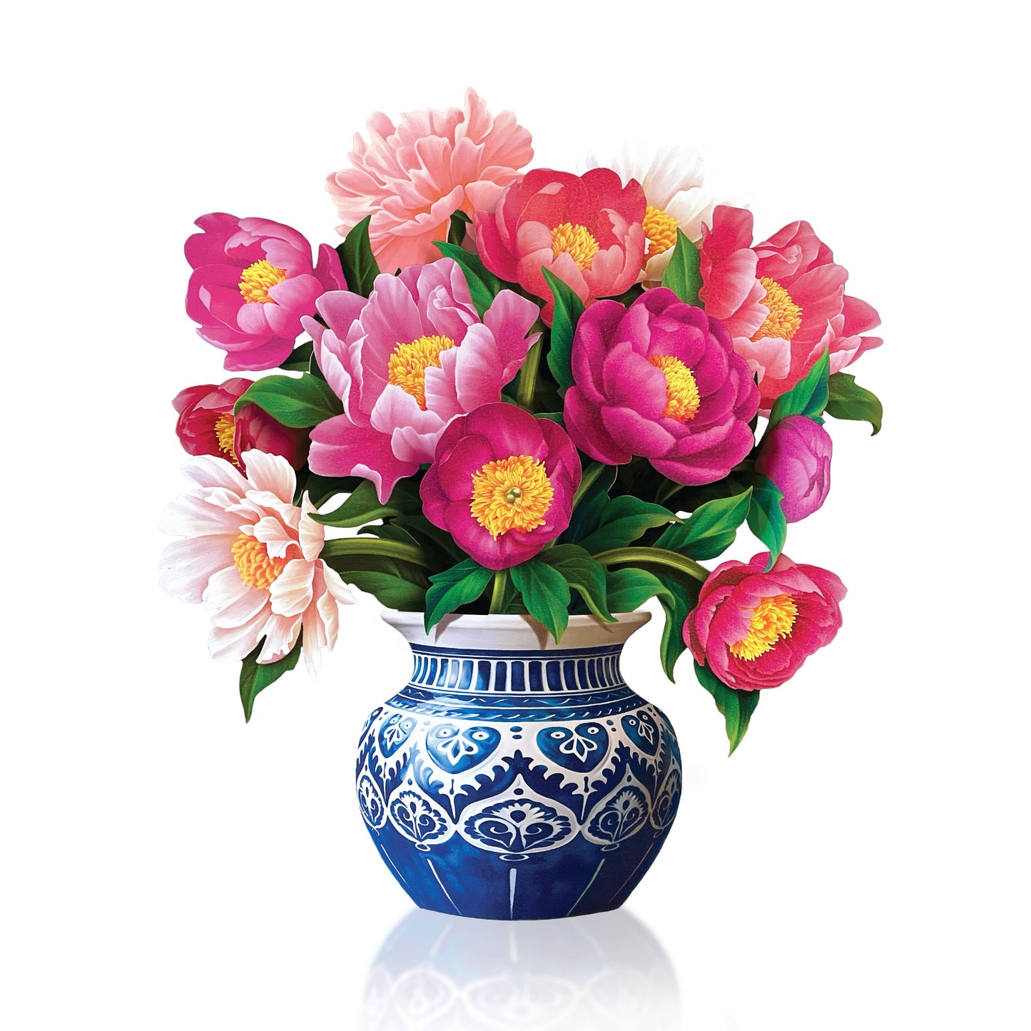 Mini Peony Paradise Pop-up Greeting Cards