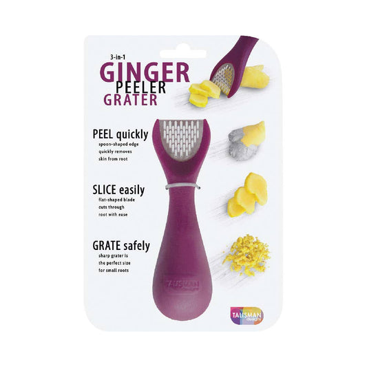3-in-1 Ginger Peeler and Grater