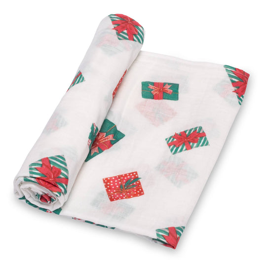 Everyday is a Gift Baby Muslin Swaddle Blanket
