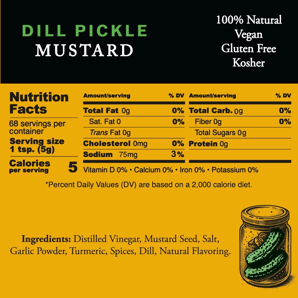 Pilsudski Dill Pickle Mustard