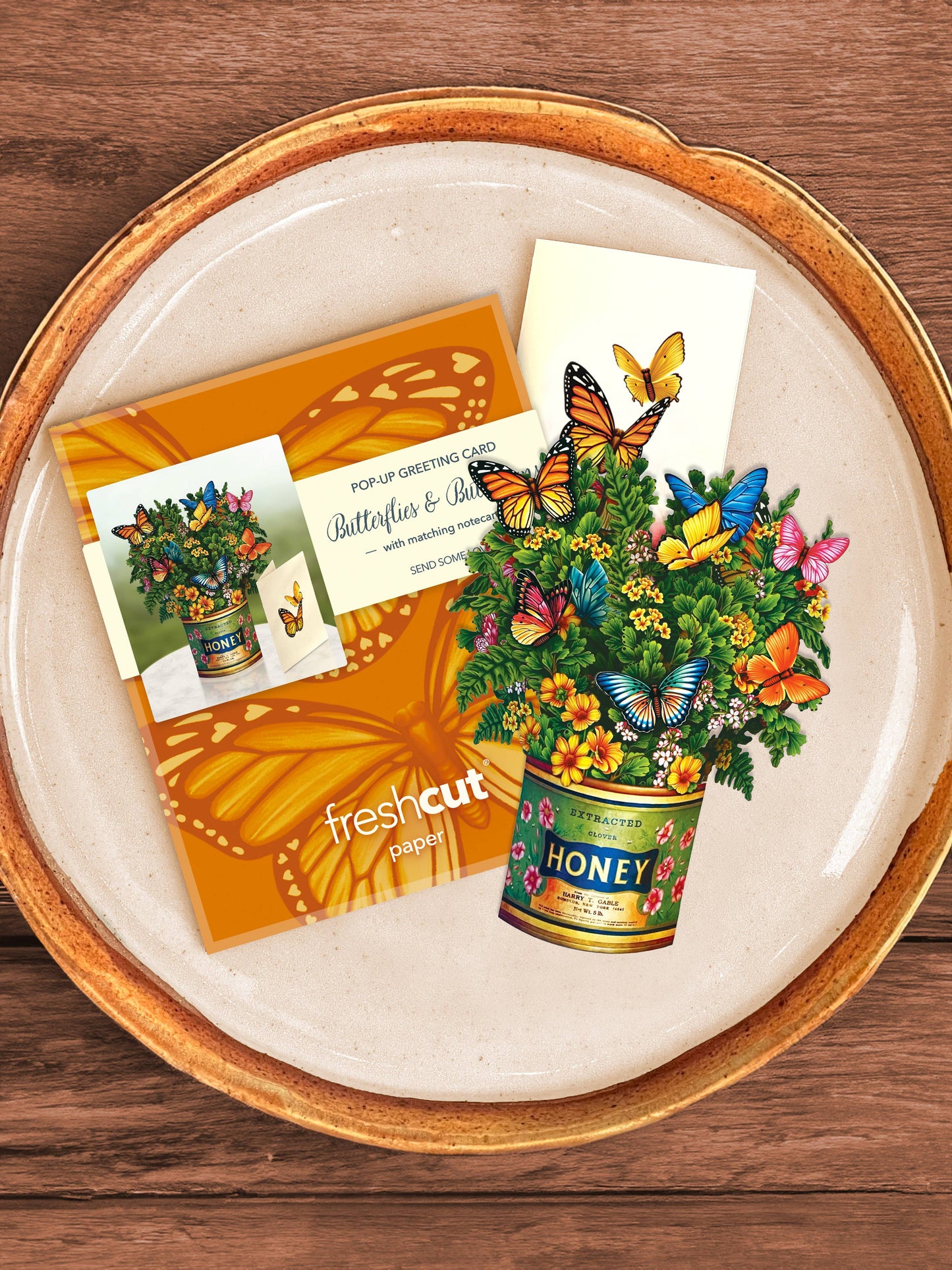 Mini Butterflies & Buttercups Pop-up Greeting Cards