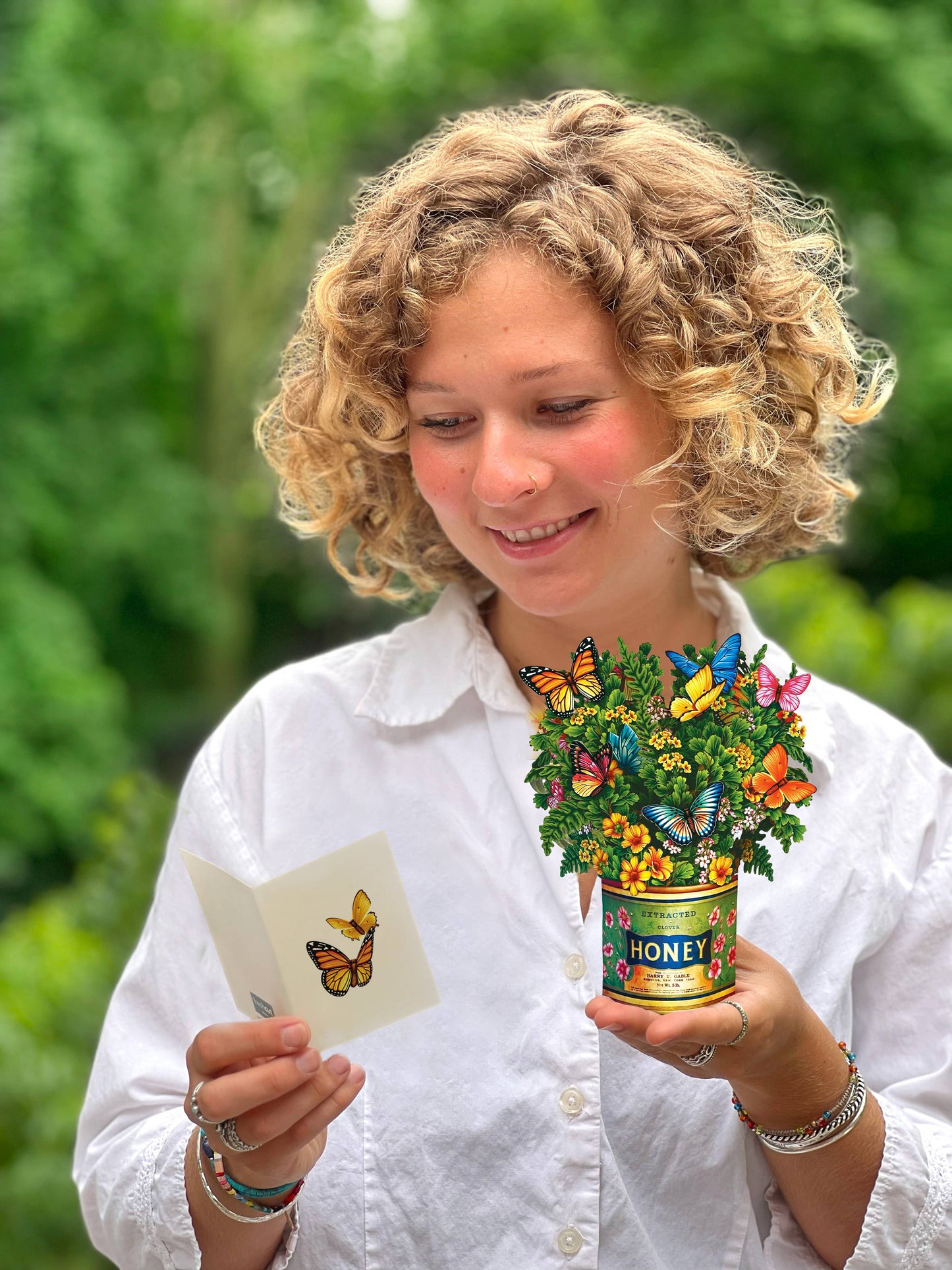 Mini Butterflies & Buttercups Pop-up Greeting Cards