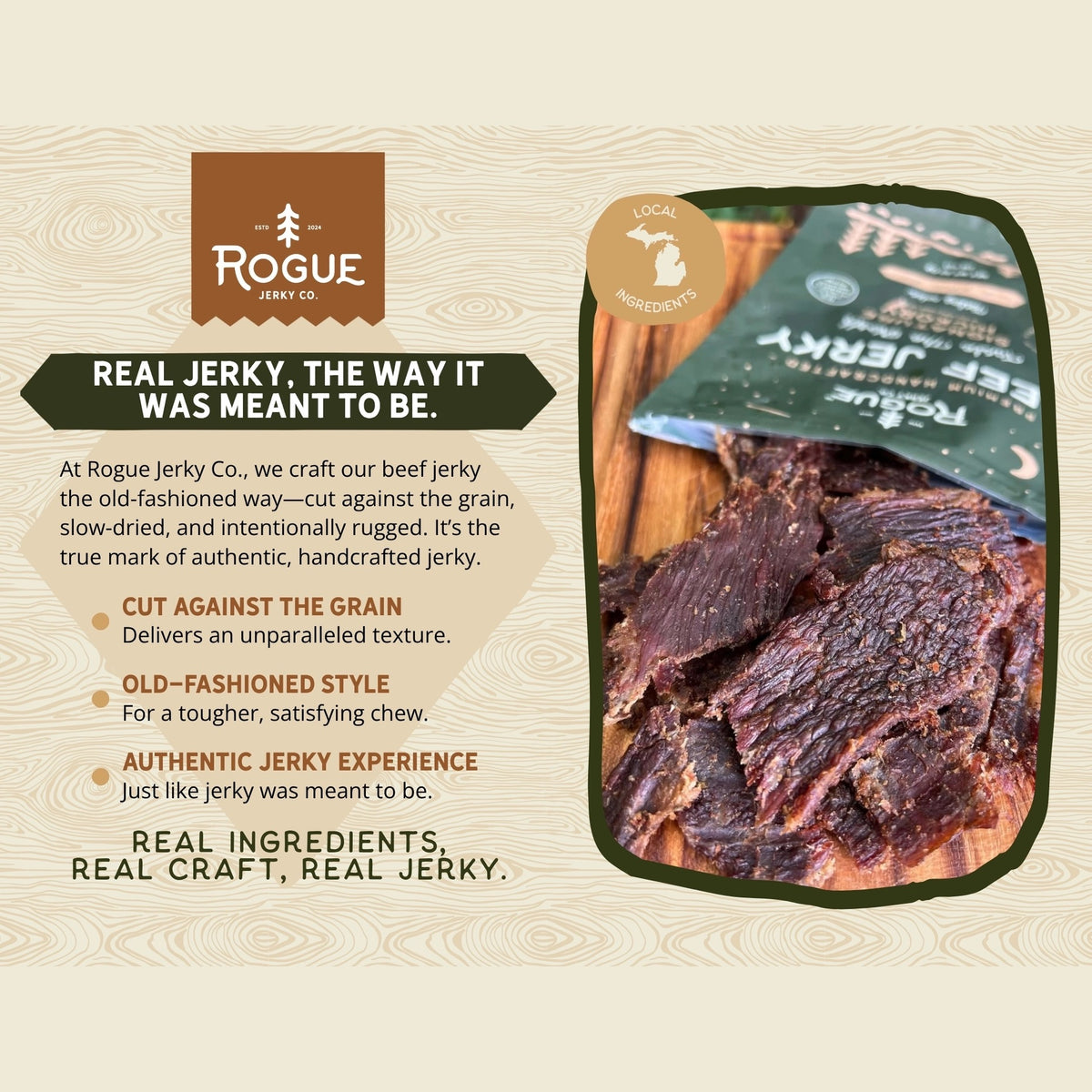 Rogue Jerky - Hickory