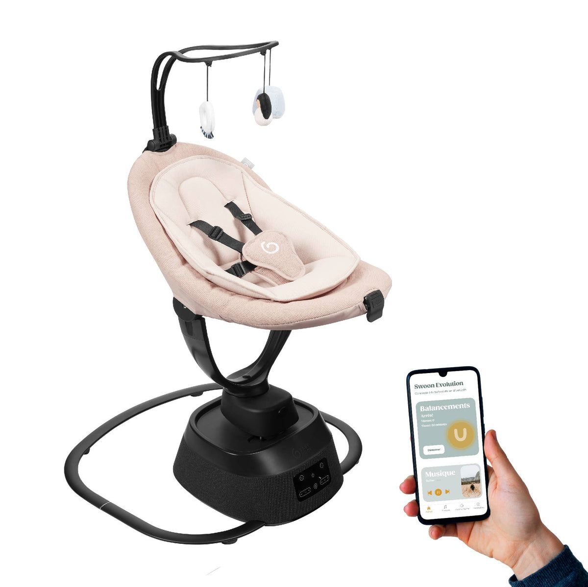 Babymoov Swoon Evolution: Multi-Motion Electric Swing