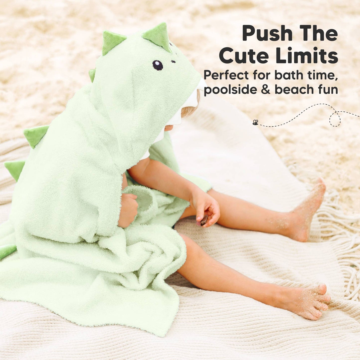 Dragon Hooded Baby Bath Towels