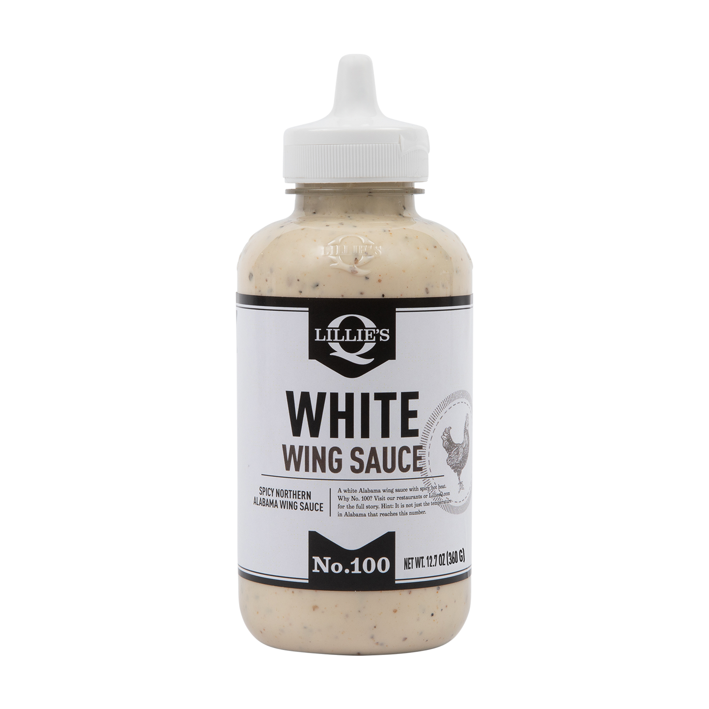 Lillie's Q White Wing Sauce ( Nt Wt 12.7 oz) Squeeze Bottle