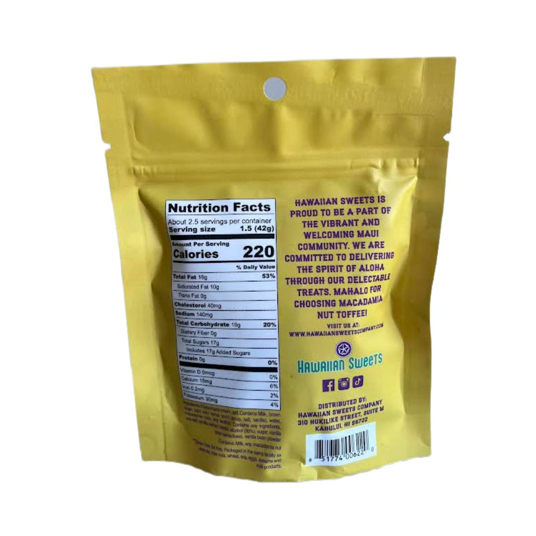 Macadamia Nut Toffee