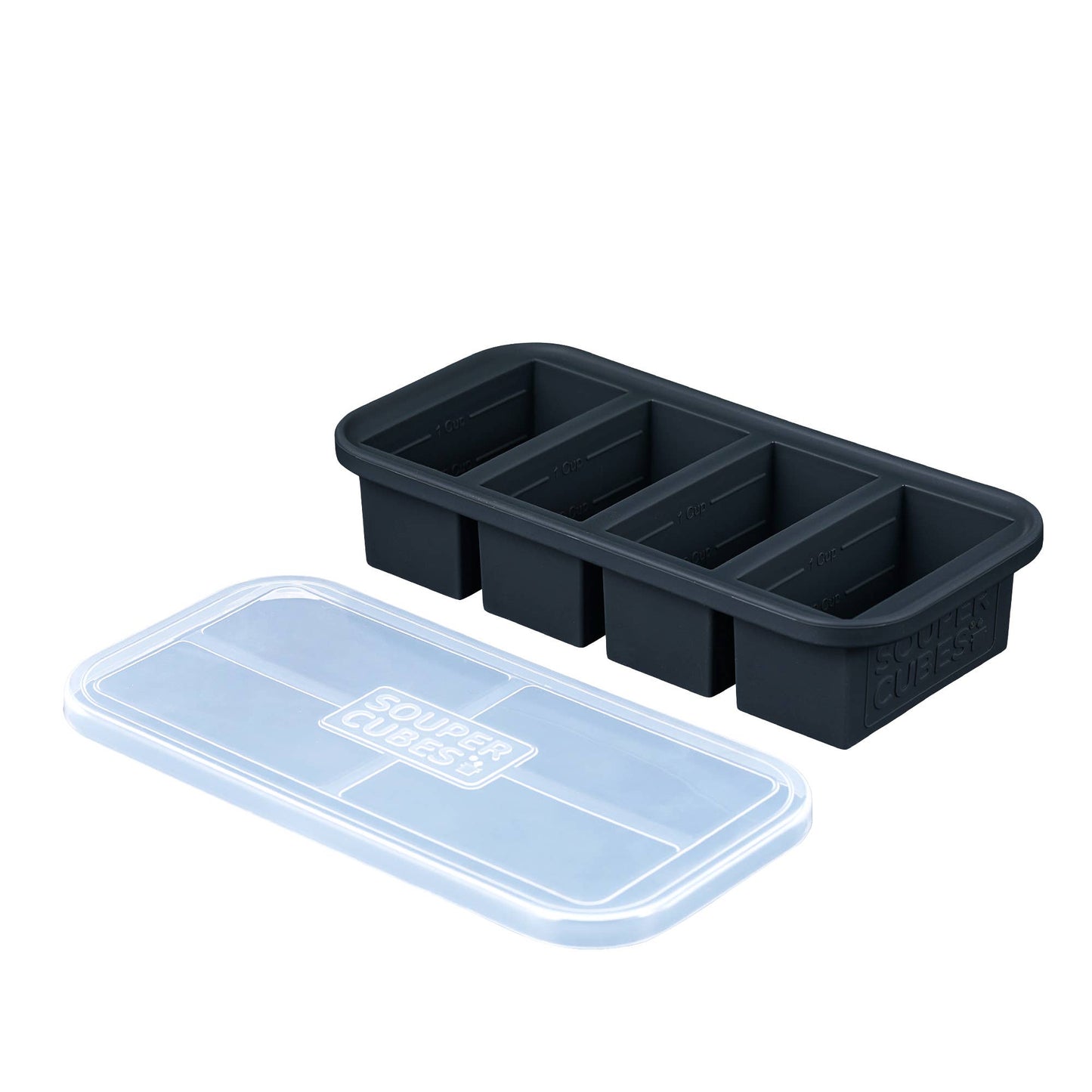 Souper Cubes 1-Cup Silicone Freezing Tray