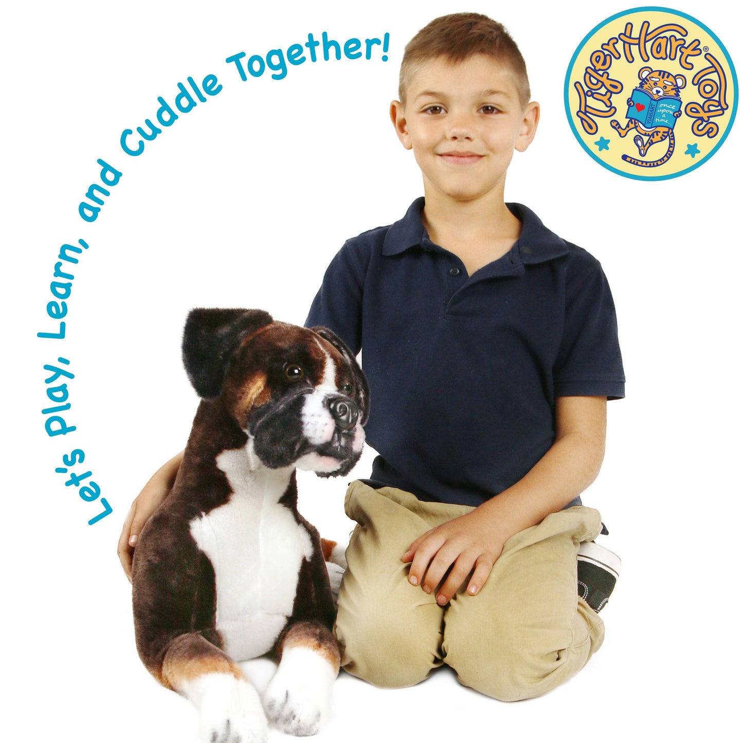 Bob The Boxer | 31 Inch Stuffed Animal Plush