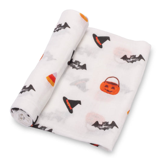 Boo-tiful Dreams Baby Muslin Swaddle Blanket