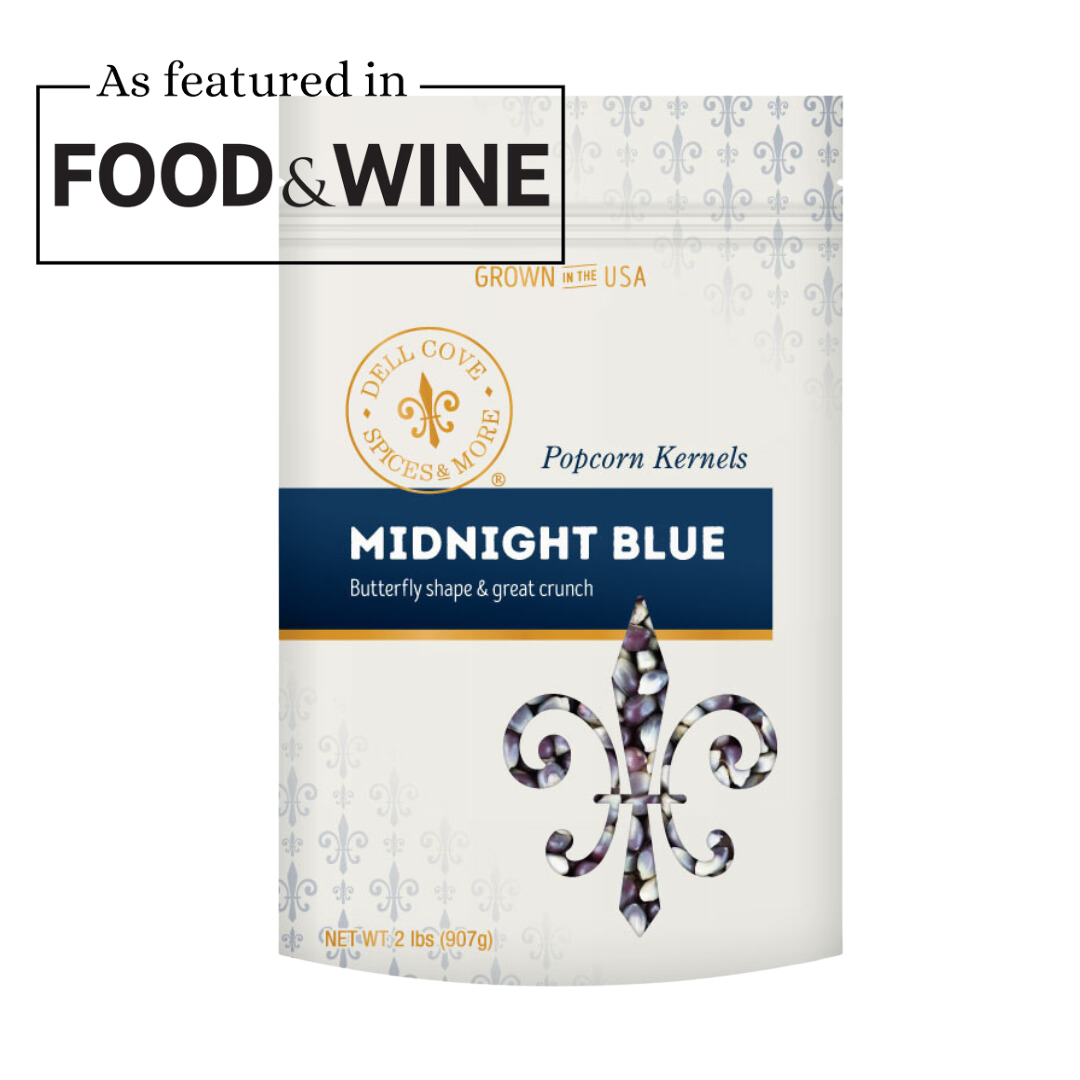 Midnight Blue Popcorn Kernels - 2 Pound Bag