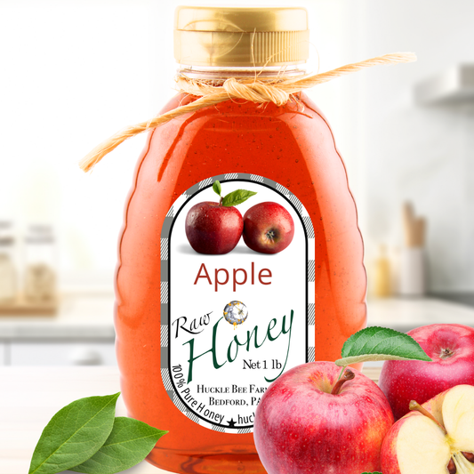 Apple Infused Raw Honey