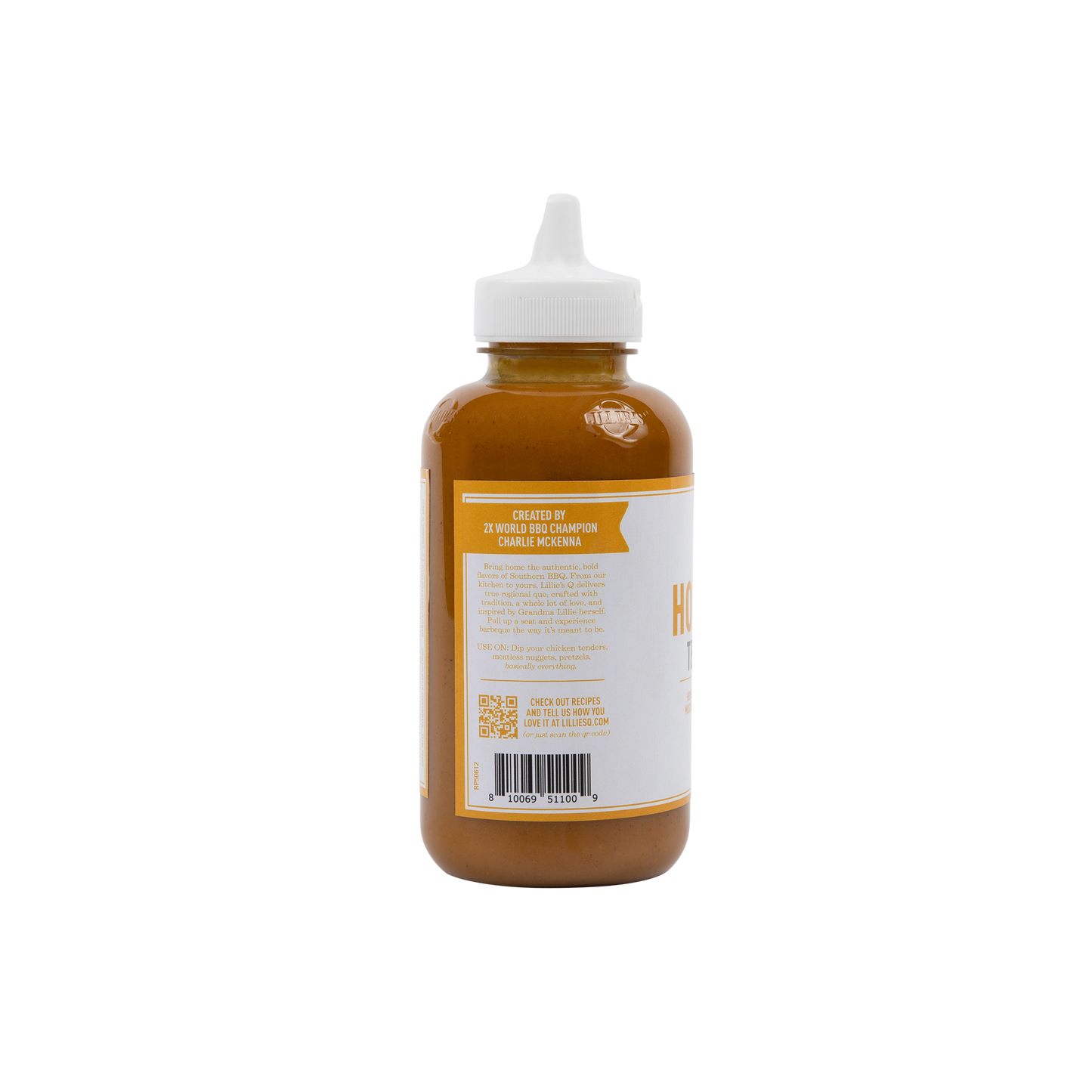 Lillie's Q Honey Gold Tender Sauce ( Nt Wt. 15.2 oz) Squeeze Bottle