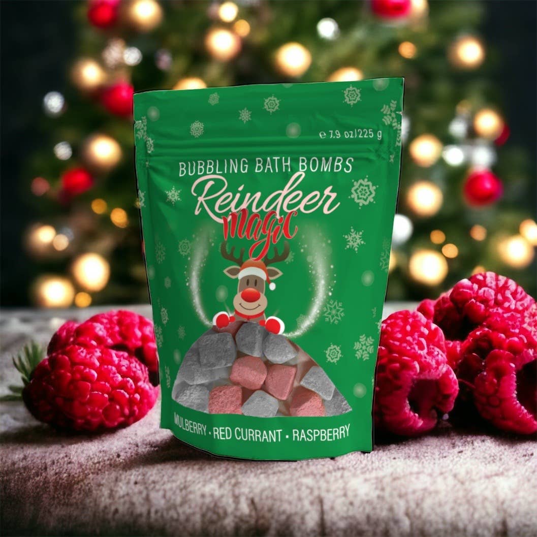 Christmas 2025 Bubble Bath Bombs | Reindeer Magic